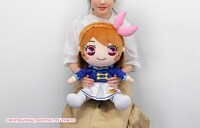 「PCクッション アイカツ！あかりちゃん」のぬいぐるみ型クッション。