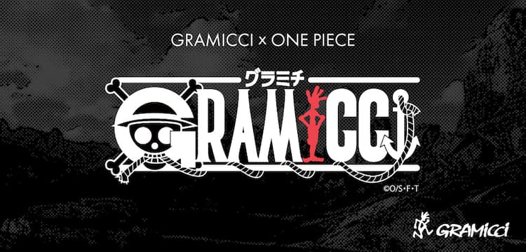 ルフィ、走る！「ONE PIECE」×GRAMICCI、フィギュアや特製ロゴ用いたT 