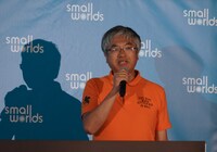 グラウンドワークスの神村靖宏社長。