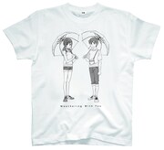 コラボグッズのTシャツ。