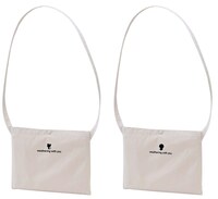 コラボグッズのサコッシュ・裏面。