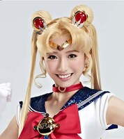 セーラームーン／月野うさぎ役の鮫島れおな（Wキャスト）。