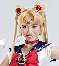 セーラームーン／月野うさぎ役の鮫島れおな（Wキャスト）。