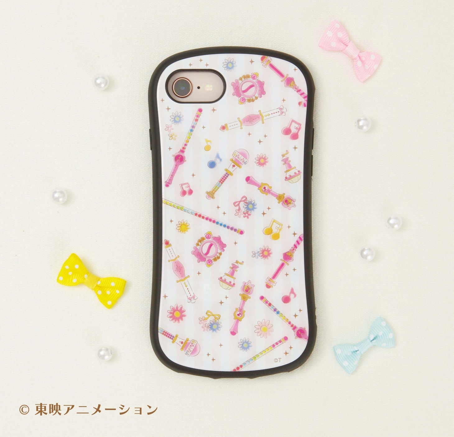 「おジャ魔女どれみ 20th Anniversary Ver. ハイブリッドガラスケース iPhone 8/7/6s/6」