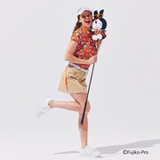 コラボアイテムの着用イメージ。