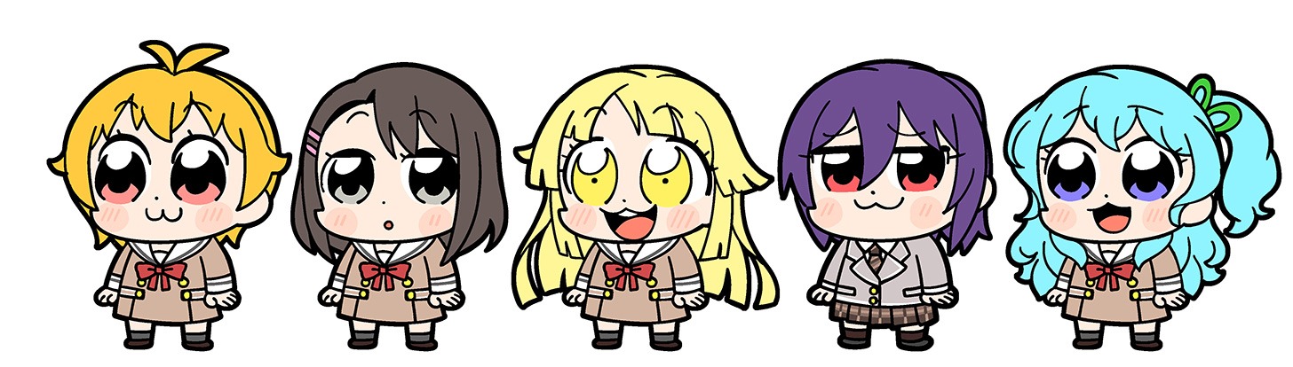 大川ぶくぶ描き下ろしのハロー、ハッピーワールド！ 。