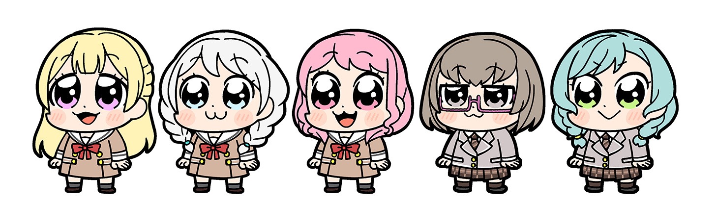大川ぶくぶ描き下ろしのPastel＊Palettes。