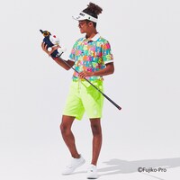 コラボアイテムの着用イメージ。