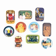 「缶バッジ NYC」