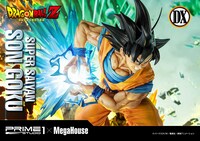 「メガプレミアムマスターライン ドラゴンボールZ 孫悟空（超サイヤ人）」（通常時）