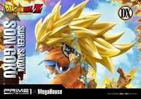「メガプレミアムマスターライン ドラゴンボールZ 孫悟空（超サイヤ人）」（超サイヤ人3時）