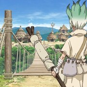 アニメ「Dr.STONE」新章“村編”PV公開、修善寺駅で小林裕介の駅長イベントも