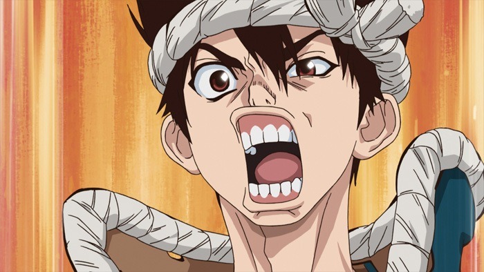 TVアニメ「Dr.STONE」最新PVより。