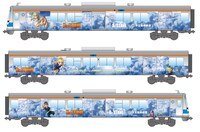 伊豆箱根鉄道の「Dr.STONE」ラッピング電車。