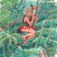 会場で販売されるアートパネル。