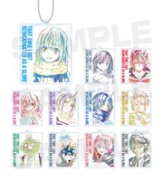 会場で販売される「トレーディング Ani-Art アクリルキーホルダー vol.2」。