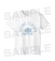 会場で販売される「リムル カレッジデザインTシャツ」。