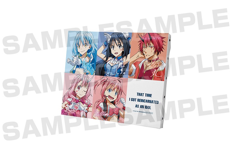 抽選会でプレゼントされるキャンバスボード。