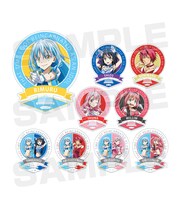 会場で販売されるトレーディングアクリルスタンド。