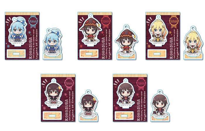 アニメイト限定商品「ごちきゃらミニスタンド」。