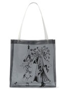 描き下ろしイラストを使用したPVCトートバッグ。