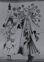 PVCトートバッグのイラスト部分。