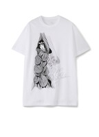 描き下ろしイラストを使用した黒谷あざみTシャツ・ホワイト。