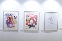 「五等分の花嫁展」の様子。