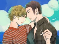 彩景でりこによるイラスト。