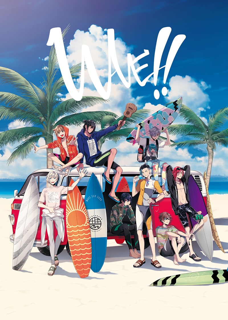 イケメンサーフィンプロジェクト Wave アニメ制作が進行中 アプリゲーム化も コミックナタリー