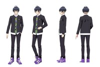 碓氷真澄（CV：白井悠介）のキャラクター設定画。