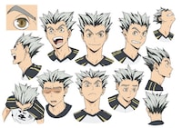 木兎光太郎（CV：木村良平）のキャラクタービジュアル。