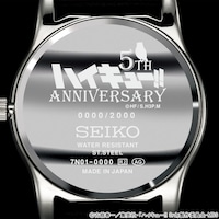 梟谷学園高校モデルの裏蓋。