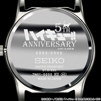 音駒高校モデルの裏蓋。