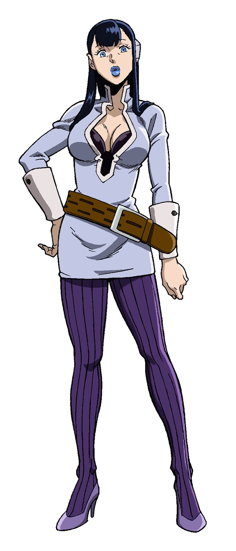 オリビエ・ファンデベルメ（CV：日笠陽子）の設定画。