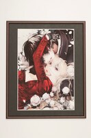 「Rosen Blood～背徳の冥館～」の複製原画。実物はこれに石据カチルのサインが入れられる。