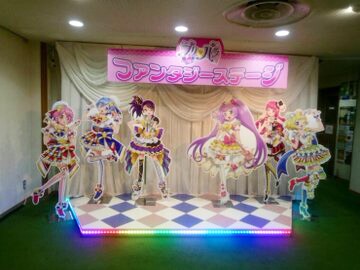 2017年に開催された「プリパラ展―み～んなあつまれ スギパラ!!―」の模様。