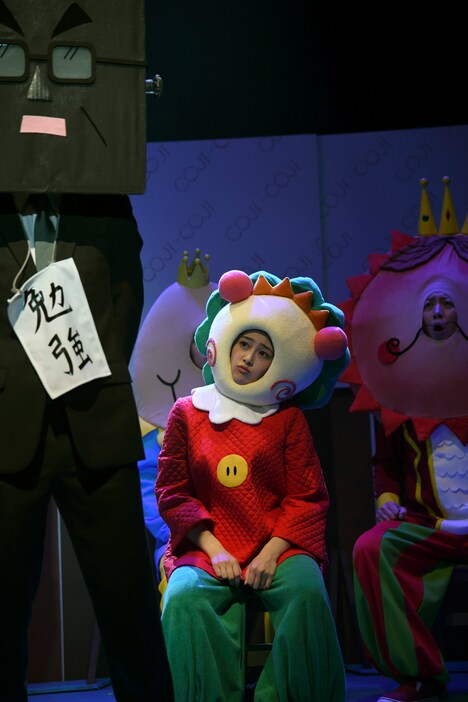 舞台「コジコジ」の公開ゲネプロより。