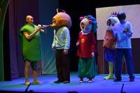 舞台「コジコジ」の公開ゲネプロより。