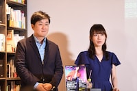 左から中倉隆道、浅野真澄。