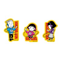 「ちびまる子ちゃん × TOWER RECORDS ステッカー3枚セット」