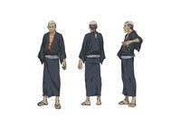 阿葉山宗介（CV：ふくまつ進紗）。逸刀流の剣士で天津影久の後見人。そのため影久不在の際には統主代行を務める。右腕を失い、左腕のみの隻腕の侍。