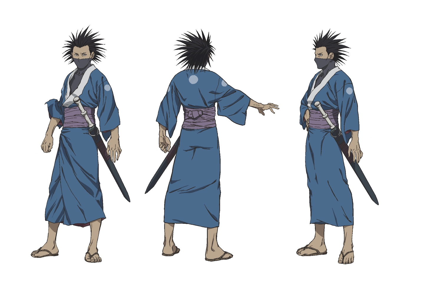 凶戴人（CV：鈴木達央）。逸刀流の剣士。幼い頃に妹を侍に殺されたことから、武士階級に憎しみを抱くようになる。相手の手の先を読むことに長け、智略に富んだ戦いを得意とする。硬派で義理堅い性格。