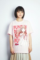 Tシャツの着用イメージ。（撮影モデル：＠小豆）