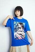 Tシャツの着用イメージ。（撮影モデル：＠小豆）