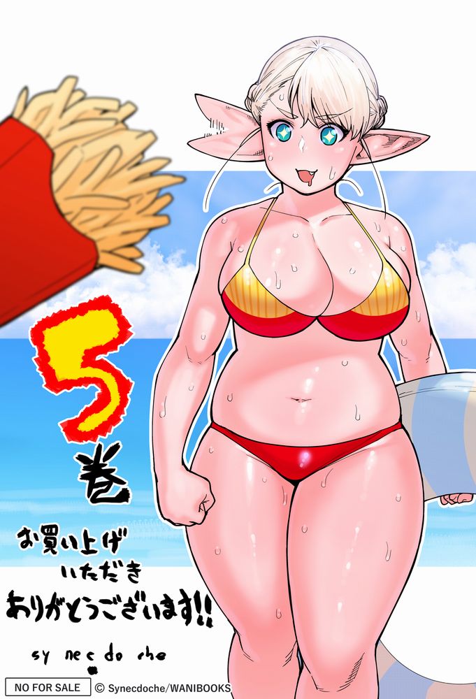 「エルフさんは痩せられない。」5巻COMIC ZIN購入特典。
