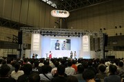 「『ガンダム』40周年ステージ」の様子。