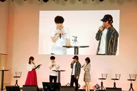 「『ガンダム』40周年ステージ」の様子。