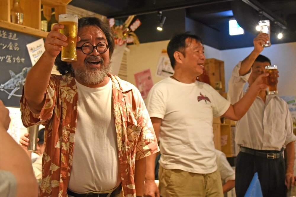 イベントの様子。左から本庄敬、末田雄一郎。