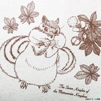 「マロニエ王国の七人の騎士 リスちゃんランチトートバッグ」